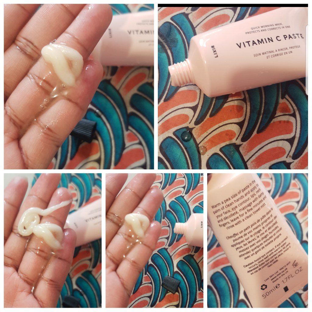 Lixir Skin Vitamin C Paste&nbsp;Review
