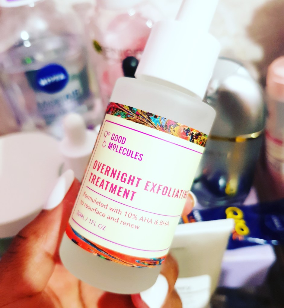 Good Molecules Overnight Exfolating treatment review